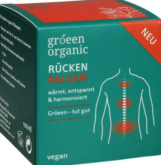 Gröeen Organic Rücken-Balsam 100 ml