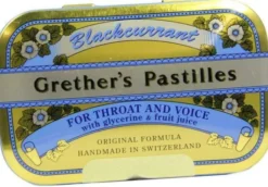 Grether s Pastilles Blackcurrant Zuckerhaltig Dose 60 G