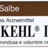 Grifokehl D 4 Salbe 9 G
