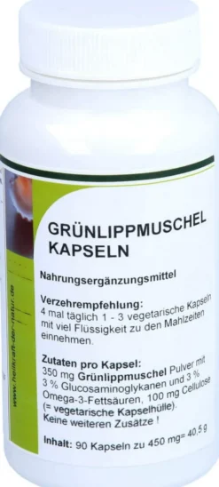 Grünlippmuschel 90 Kapseln
