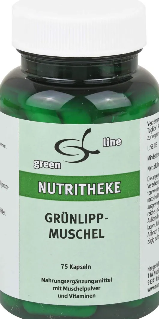 Grünlippmuschel 75 Kapseln
