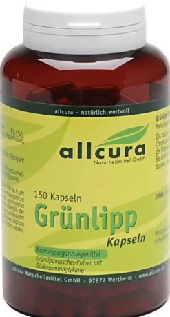 Grünlipp Muschel Kapseln