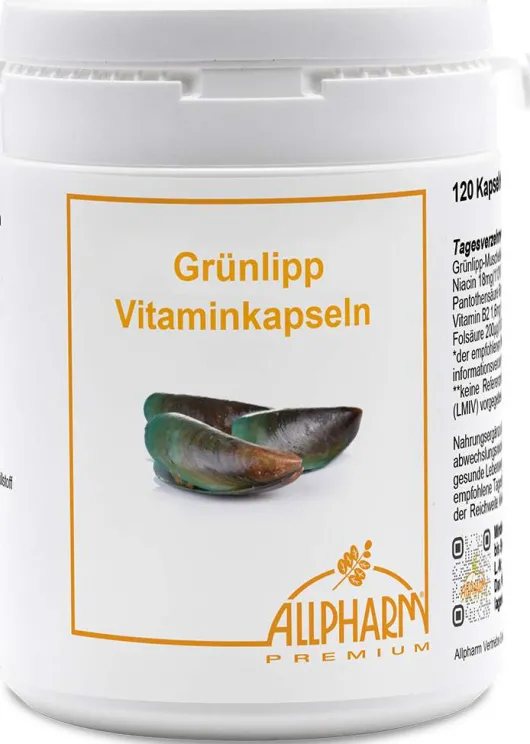 Grünlipp Muschel Konzentrat 120 Kapseln