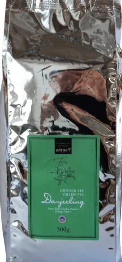 Grüntee Aktuell Darjeeling 500g