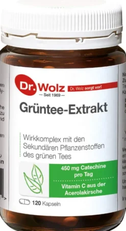 Grüntee Extrakt Dr.Wolz 120 Kapseln