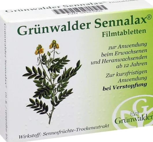 Grünwalder Sennalax Filmtabletten