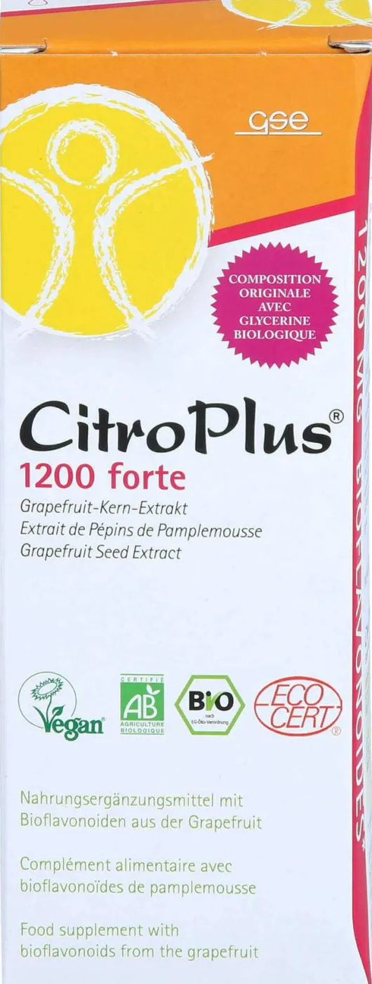 Gse Citroplus 1200 Forte Bio Grapefruitkernextrakt 100 ml