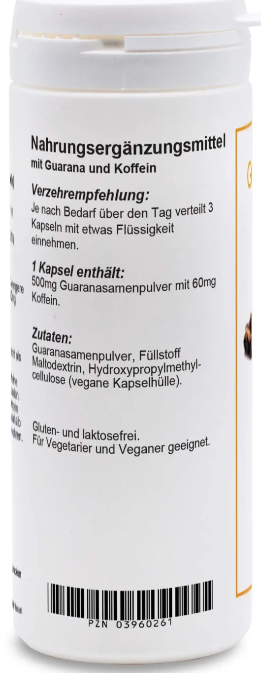 Guarana Kapseln 90 Kapseln