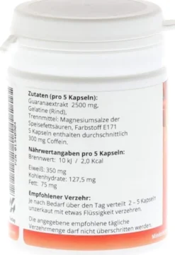 Guarana Pur 500 60 Kapseln