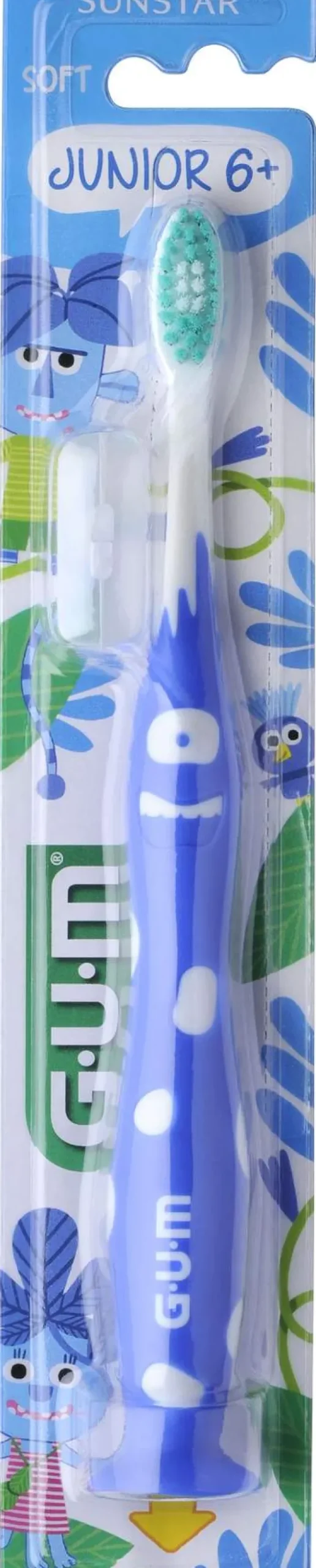 Gum Junior Zahnbürste Monster 6-9 Jahre