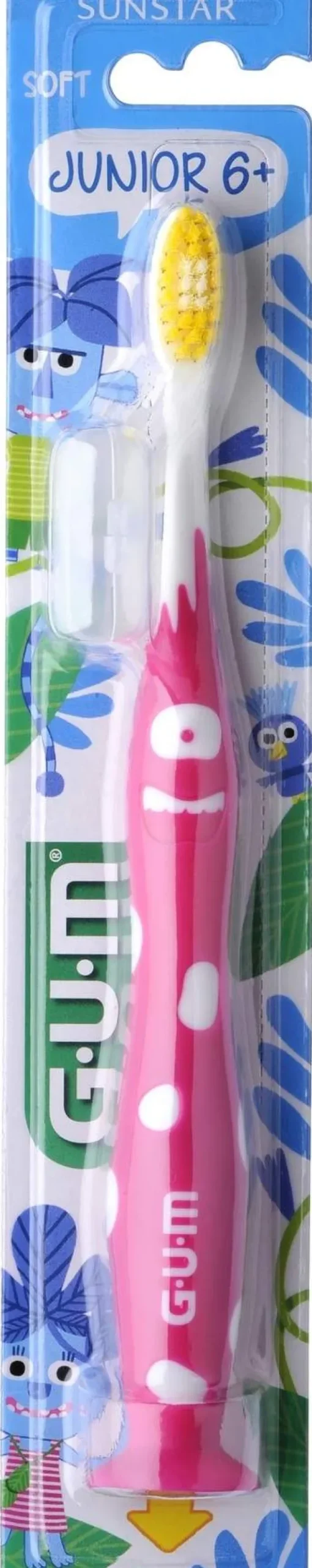 Gum Junior Zahnbürste Monster 6-9 Jahre