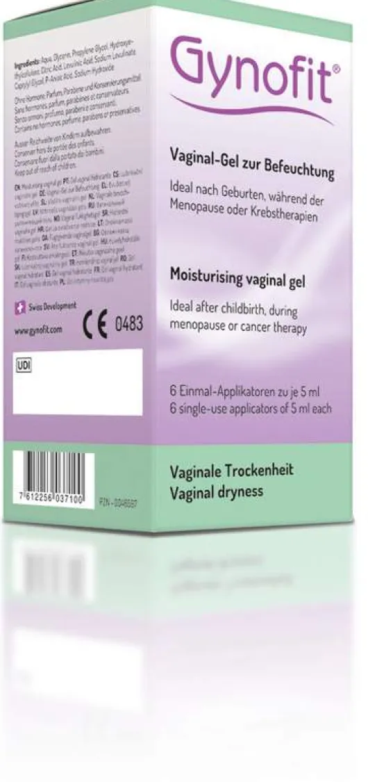 Gynofit Vaginal Gel zur Befeuchtung 6 X 5 ml