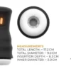 GYRO Highspeed Masturbator mit Vibration