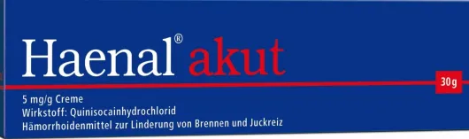 Haenal akut Creme 30 g