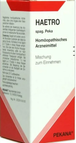 Haetro Spag. Peka 50 ml Tropfen