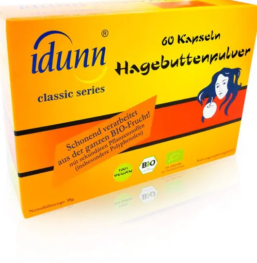 Hagebuttenpulver 60 Kapseln