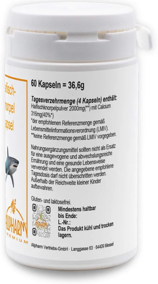 Haifisch Knorpel Kapseln
