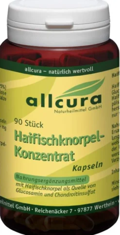 Haifisch Knorpel Konzentrat Kapseln