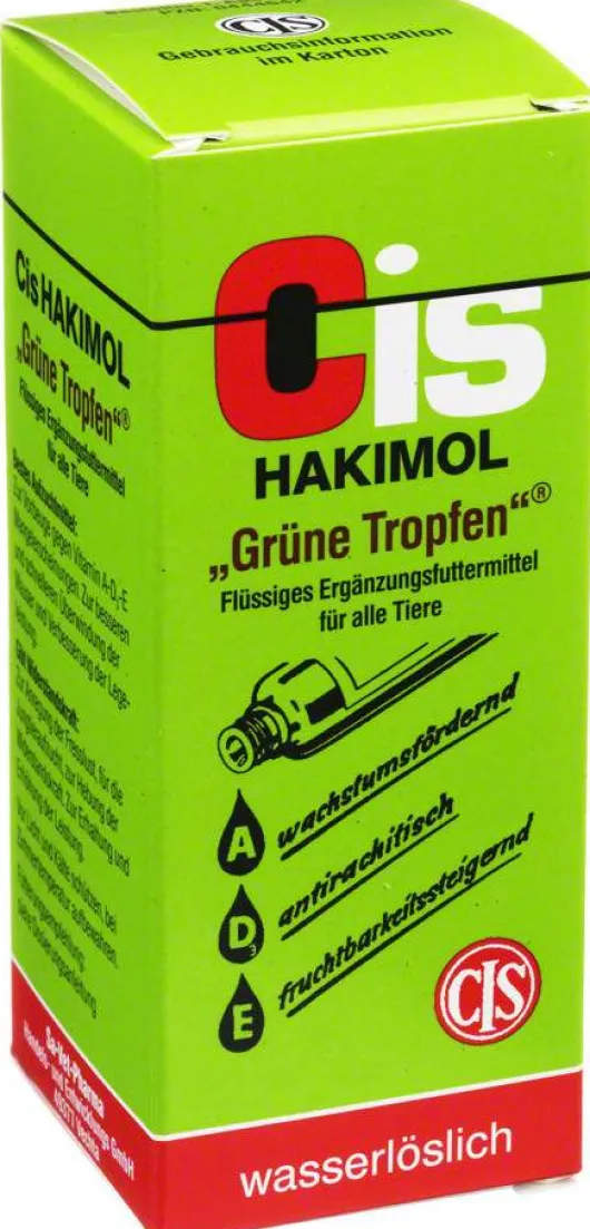 Hakimol Grüne Wasserlösliche Topfen 50 ml
