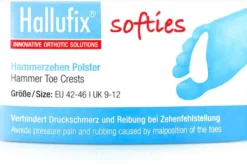 Hallufix Softies Hammerzehenpolster Gr.L 42-46