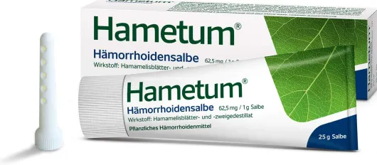 Hametum Hämorrhoiden Salbe 25 g