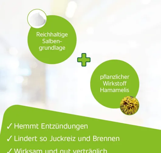Hametum Hämorrhoiden Salbe 25 g + 10 Zäpfchen + gratis Feuchttücher