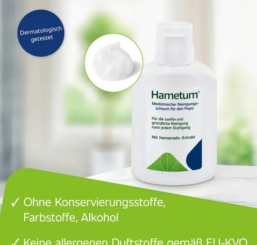 Hametum Medizinischer Reinigungsschaum 100 ml