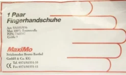 Handschuhe Baumwolle Gr. 9 Überlänge