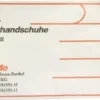 Handschuhe Baumwolle Gr. 9 Staerk. Material