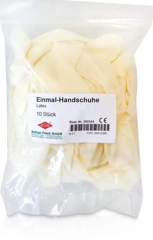 Handschuhe Einmal Latex Spenderbox