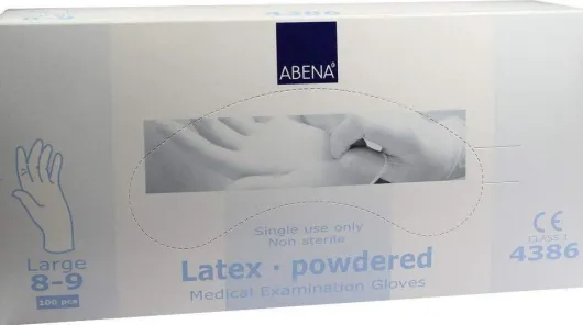 Handschuhe Latex Large 4386
