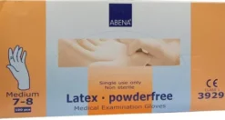 Handschuhe Latex Puderfrei Mittel Blau 100 Handschuhe