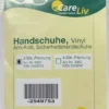 Handschuhe Vinyl Anti Aids 2 Handschuhe