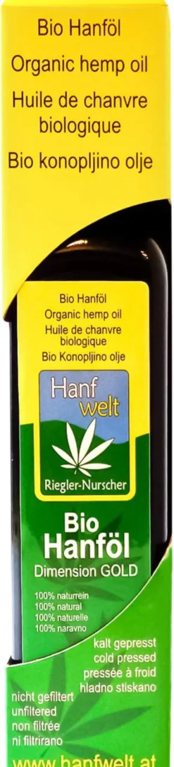 Hanföl Bio Kaltgepresst Ungefiltert