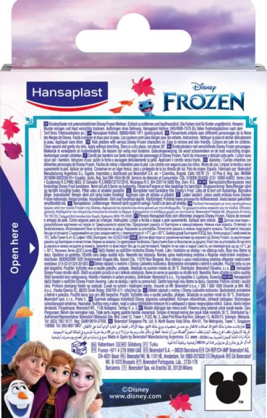 Hansaplast Kinder Pflasterstrips Frozen 20 Stück