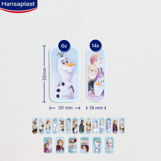 Hansaplast Kinder Pflasterstrips Frozen 20 Stück