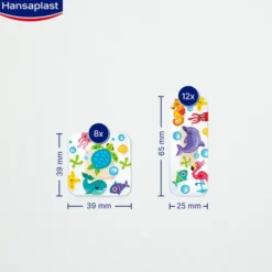 Hansaplast Kinder Pflasterstrips Aqua Protect 20 Stück