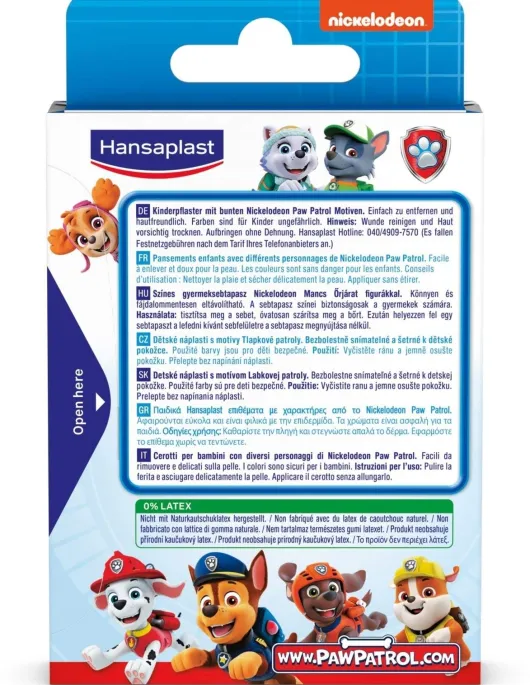 Hansaplast Kinder Pflasterstrips Paw Patrol 20 Strips