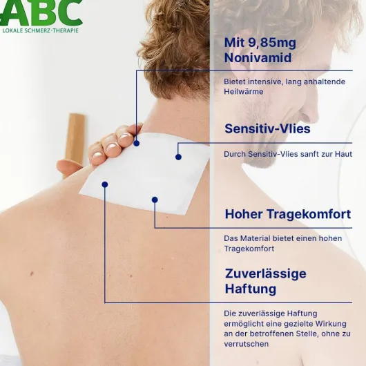 Hansaplast Med ABC Wärme-Pflaster sensitiv 2 Stück