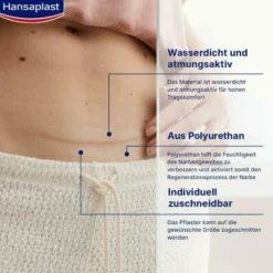 Hansaplast Pflaster Narben Reduktion Xl 3 cm X 14,6 cm 21 Stück