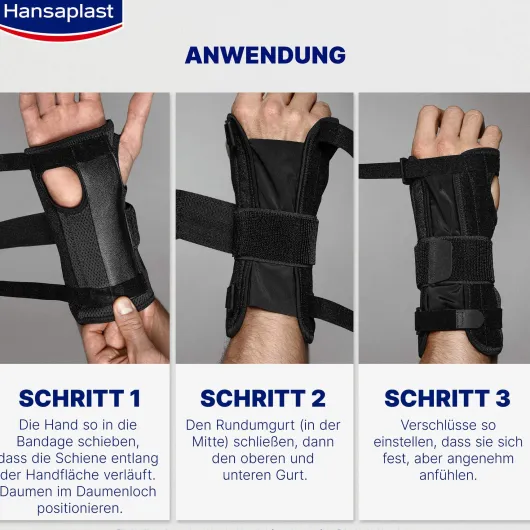Hansaplast Protective Stabilisierende Handgelenk Bandage 1 Stück