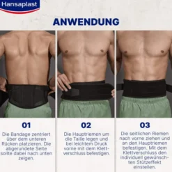 Hansaplast Rücken-Bandage Verstellbar 1 Stück