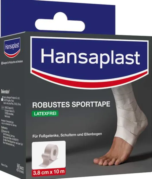 Hansaplast Robustes Sporttape Weiß 3,8 cm X 10 M