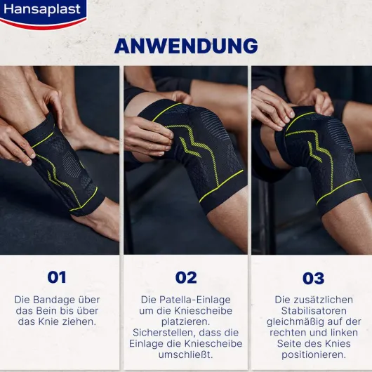 Hansaplast Sport Knie Bandage Gr.L - Xl 1 Stück