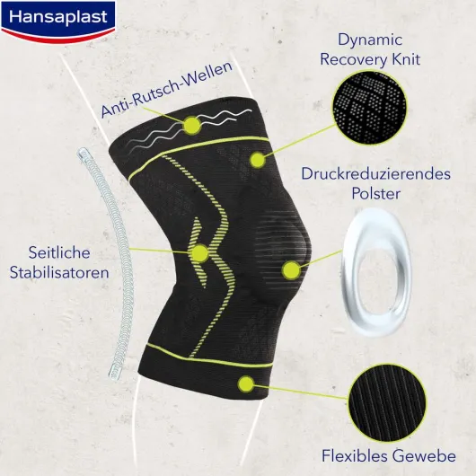 Hansaplast Sport Knie Bandage Gr.S - M 1 Stück