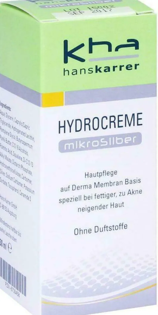 Hans Karrer Hydrocreme Mikrosilber 30 ml Creme