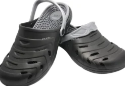 Happy Clogs Gr. 38 Schwarz Massage Wohlfühlschuhe