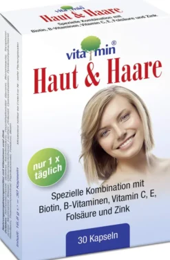Haut & Haare Vitamin 30 Kapseln