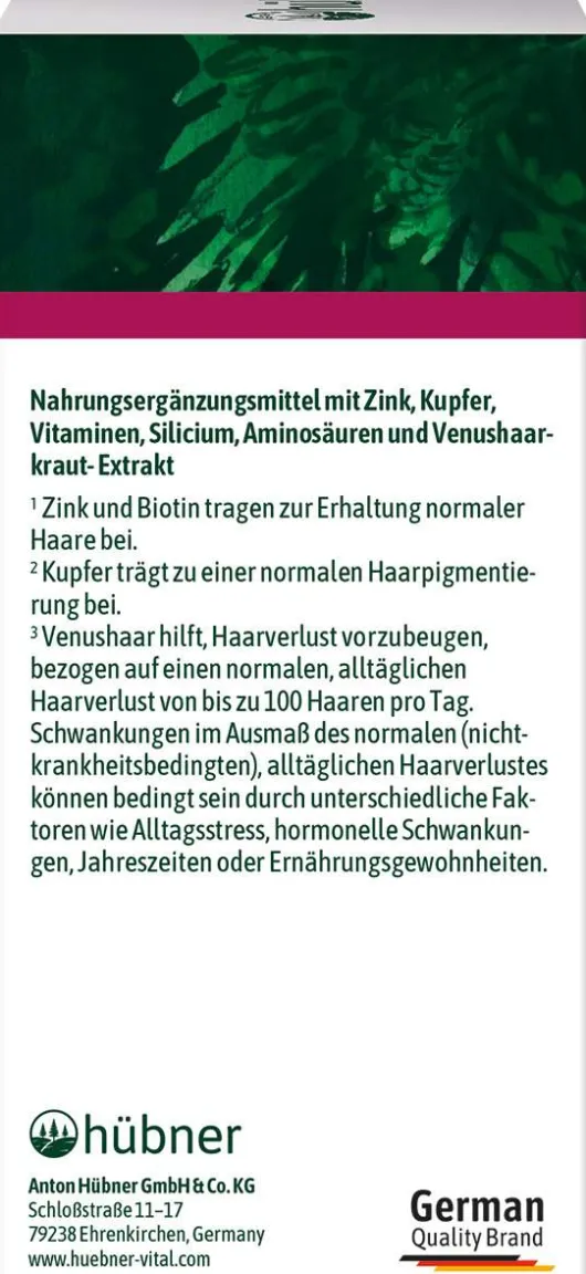 Hübner HaarGlück 90 Tabletten