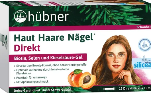 Hübner Haut Haare Nägel Direkt Aprikose 15 x 15 ml